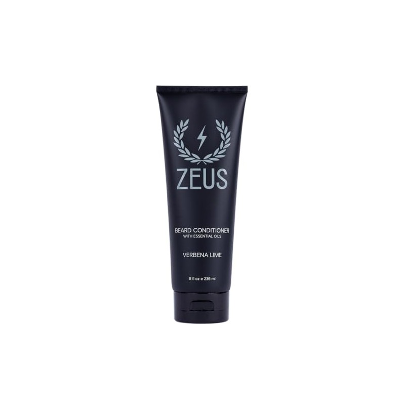 ZEUS Beard Conditioner Wash, Verbena Lime, 8 Fluid Ounce