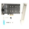 Adapter Card M.2 SATA to PCIE Dual Disk Array Card