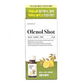 Repuri Olenol Shot NMN Ampoule 15ml / 리퓨어리 올레놀샷 엔앰엔NMN 앰플 15ml