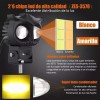 4pcs Luces Led Para Faros Motos Luz Auxiliares Lupa Autos