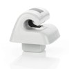 LST W126 Sun Visor Holder Clips Grey Silver