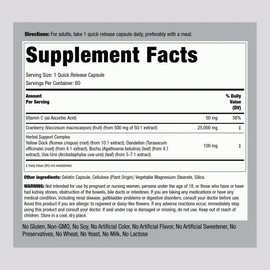 Piping Rock Kidney Support Supplement | 60 Capsules | Care & Restore Formula | for Men and Women | Non-GMO, Gluten Free