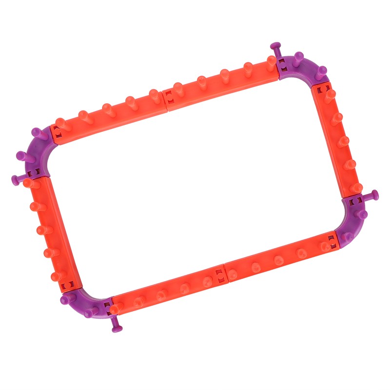 Knitting Loom Set Plastic Flexible Multifunctional Yarn Weaving Tool Accessories