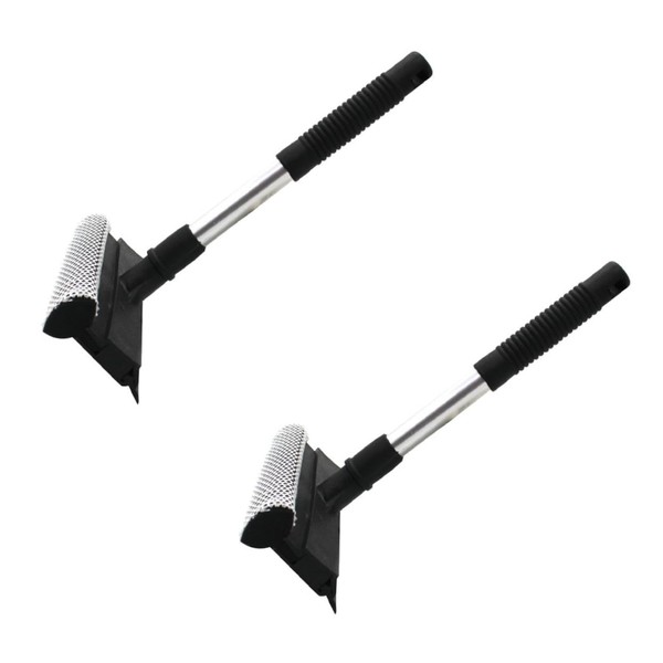 PACKOVE 2Pcs Double-Sided Window Squeegee Tool Practical Glass Cleaning Wiper