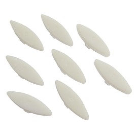 Fundyliue 1133070 1236365 Toilet Seat Bumper Service Replacement for Toilet Lid Rubber Gasket Buffer (8pcs)