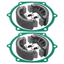 M MATI Brake Shoe Set Gasket Spring Kit 2SET for John Deere Tractor 750 770 790 M805735 CH15072 M803177 CH15073