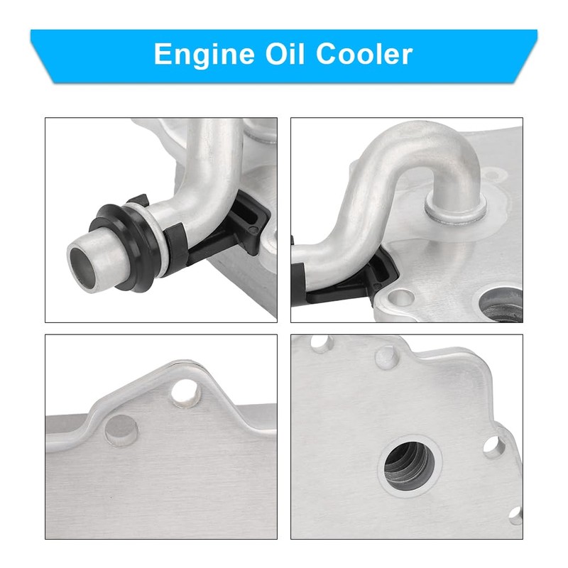 JDMON Engine Oil Cooler Replacement for 2017-2020 Jaguar F-Pace, F-Type,