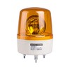 AVG-10-Y, Beacon rotating light, 135mm yellow lens, Stud Mount, Incandescent