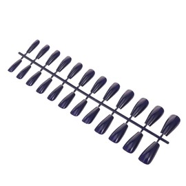 IWOWHERO 3sets Dark Fake Nails Full Cover False Nail Tips for Women Comfortable Fit Manicure Accessories for Weddings Prom and Festivals