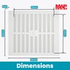 Map Adjustable Air Vent with Flyscreen Cover, for Openings 9"