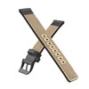 ALPINE INTERNATIONAL Genuine Leather Watch Band - Soft and smooth