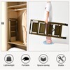 XinSunho 3 Step Ladder, Aluminum 3 Step Stool with Retractable