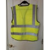 Unbranded Reflective Safety Vest High Visibility Construction Yellow Medium