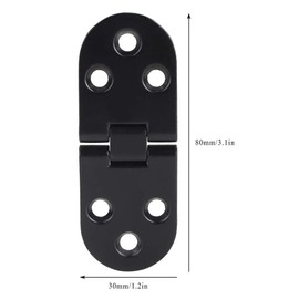 4 Pieces Zinc Alloy Black Door Flap Hinge Table Flip Hinge for Cabinet Hardware Accessories Price