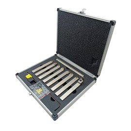 ZOUZMIN 18Pcs 1/2'' 12mm Shank Indexable Lathe Turning Tools kit 9Pcs Metal Lathe Tools Holder Set with 9Pcs Inserts for Turning Grooving Threading Boring Processing Steel or Stainless