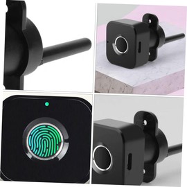 SHINEOFI 1Pc Fingerprint Lock USB Charging Keyless Drawer Lock for Home and Office Durable Material Easy to Use Biometric Security for Cabinets and Furniture