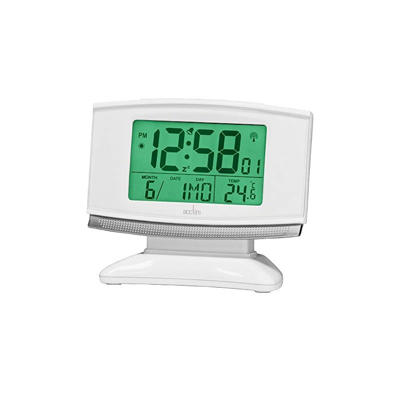 Acctim Integra 2 71942 Radio Controlled Smartlite Alarm Clock in