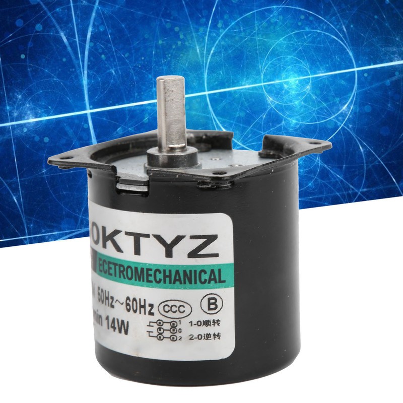 Mini Motor AC Synchronous Metal Gear Slow Speed Permanent Magnet