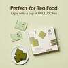 OSULLOC Langue de Chat Cookies (3.52oz, 100g) Korean Matcha Flavored
