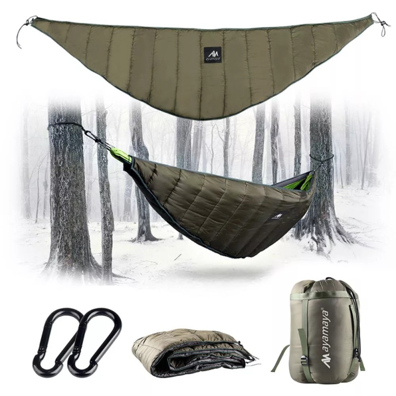 AYAMAYA Hammock Under Quilt Camping Underquilt Blanket Ultralight Outdoor Thermal