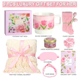 Birthday Gifts Box for Women Mom Post After Surgery Recovery Sympathy Care Package Get Well Self Post Surgery Recovery Thinking of You Unique Spa Gift Baskets