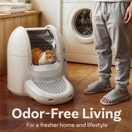 PurrFresh Carbon Litter Deodorizers for Automatic Self-Cleaning Litter Boxes — Unscented Activated-Carbon Odor Control Refills | Precision Fit | Easy Install for Purrtek Max, Purrtek Light & IronPaws