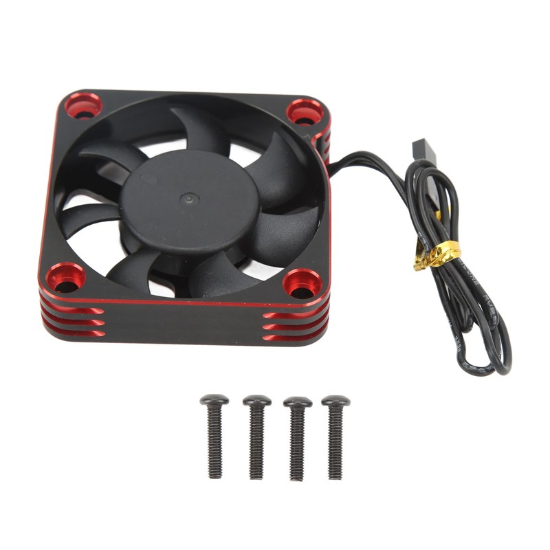 50mm RC Motor Cooling Fan Heat Sink JST Plug Aluminum
