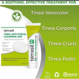 Terrasil Kit Tratamiento De Tiña Inguinal Ungüento + Jabon