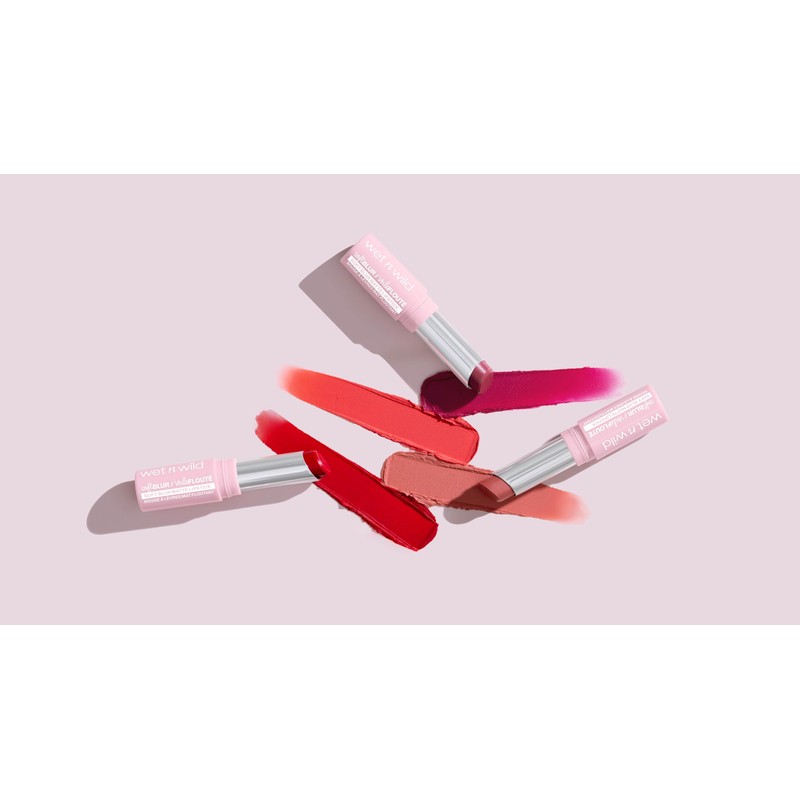 Wet n Wild Cloud Pout Soft Blur Matte Lipstick, Matte