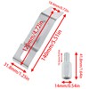 AYLIFU Bike Pedal Extender Training Wheels Rear Axle Stabilizer Extension