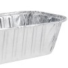 VeZee Aluminum Pans Disposable 1 Lb Rectangular Mini Loaf Small
