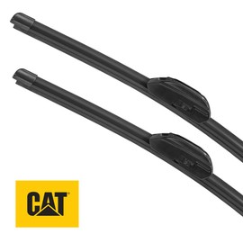 BDK Caterpillar Clarity Premium Performance All Season Replacement Windshield Wiper Blades for Car Truck Van SUV (20 + 20 Inch (Pair for Front Windshield))