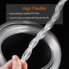sourcing map PVC Transparent Hose Vinyl Tubing 1.5mm ID 2mm