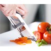 Multi Vegetable Slicer-Safe Mandoline slicer for kitchen,Adjustable Stainless Steel Blade,Cutter