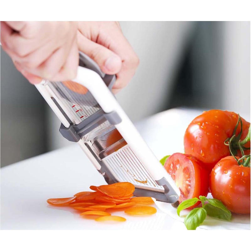 Multi Vegetable Slicer-Safe Mandoline slicer for kitchen,Adjustable Stainless Steel Blade,Cutter