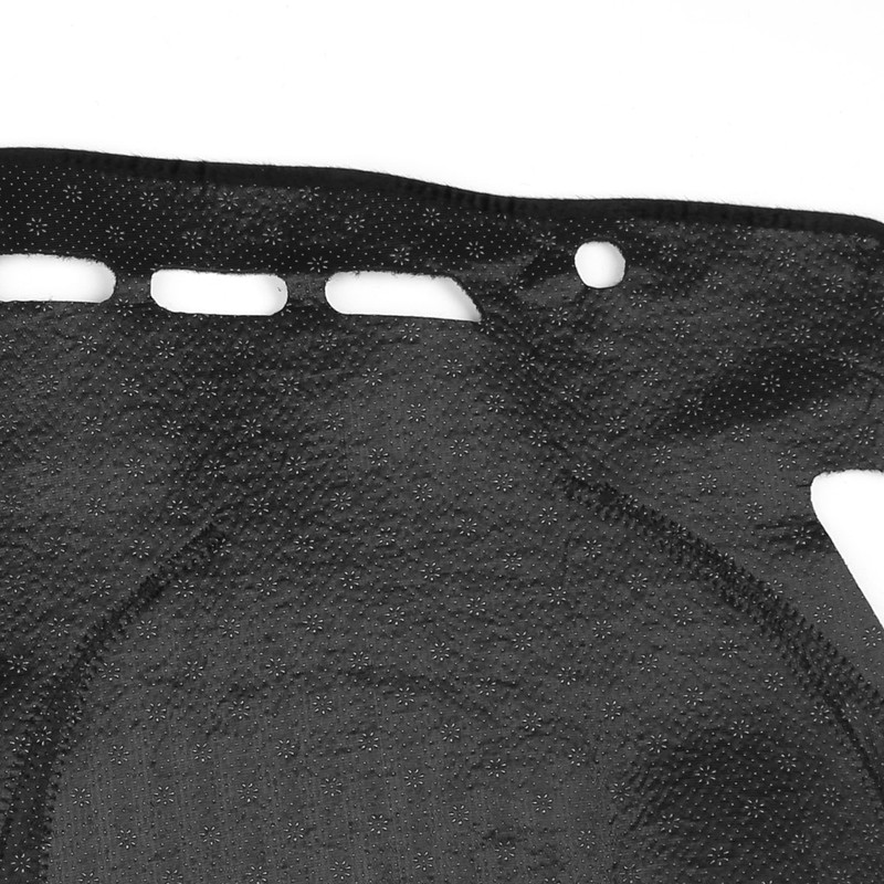 X AUTOHAUX Car Dashboard Cover Nonslip Black Sun Pad for