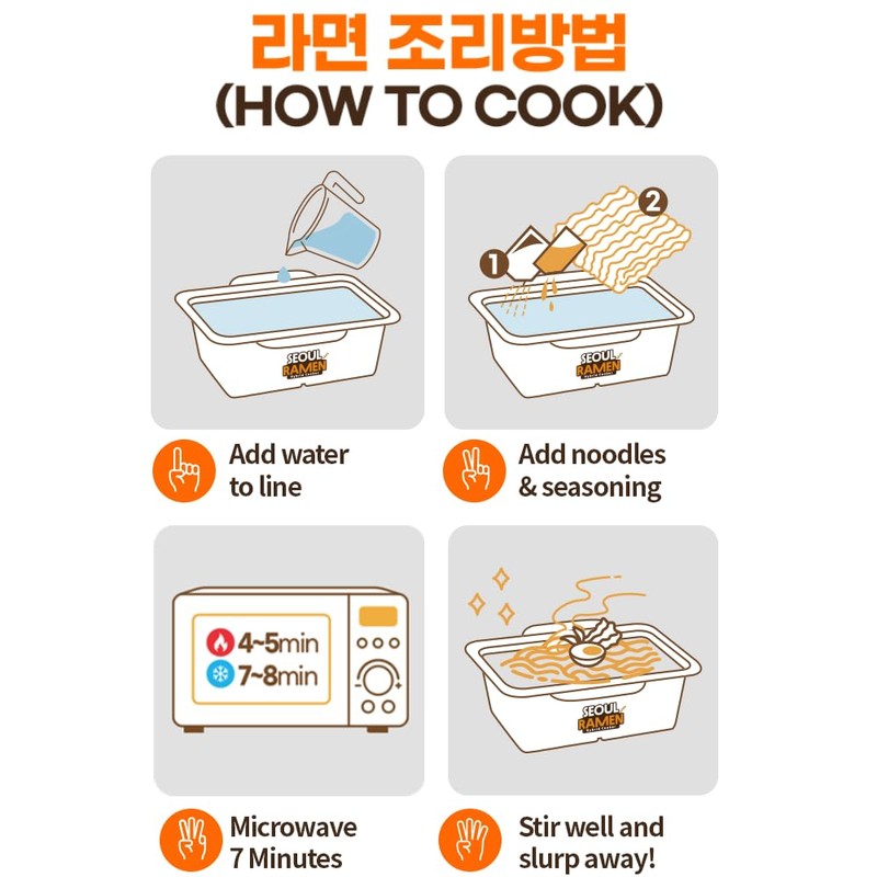 Seoul Ramen Hybrid Cooker | Microwave Ramen in 6 Minutes