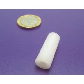 Unbranded Nylon 66 Spacer, Natural, NO.8 Screw, 3/8" OD x .171" ID x 1.00" Lg., 100 pc