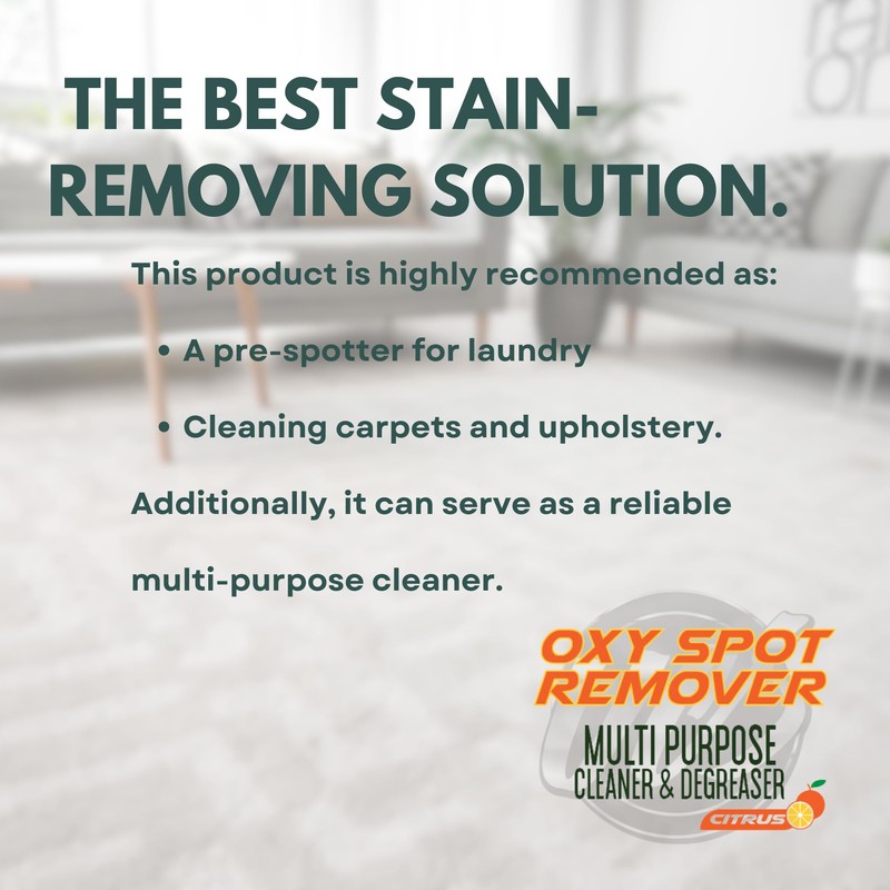 UCS Oxy Spot Remover - All-Purpose Cleaner & Degreaser Spray,