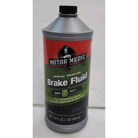MOTOR MEDIC Niteo Products Motor Medic DOT 5 Special vehicles Brake Fluid - 32 oz. 1QT