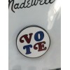 PINTRILL Rare New Madewell Pintrill VOTE Jean Jacket Pins Studs