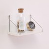WXVOVXW Wall Shelf No Scratch Wall Shelf Open Shelf Wall