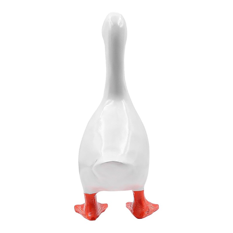 ANCLLO Goose Magnetic Key Holder Resin Goose Shape Statue Key