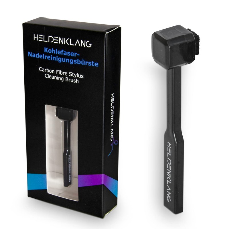 Heldenklang® Needle Cleaning Brush - Antistatic Carbon Fibre Needle Brush