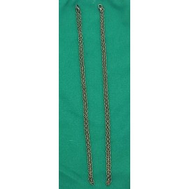 Pepperlonely Antique Bronze Lobster Clasp Link Chain Necklaces 20" Lot of 2 New