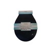 J&V Textiles Toilet Seat With Easy Clean & Change Hinge,