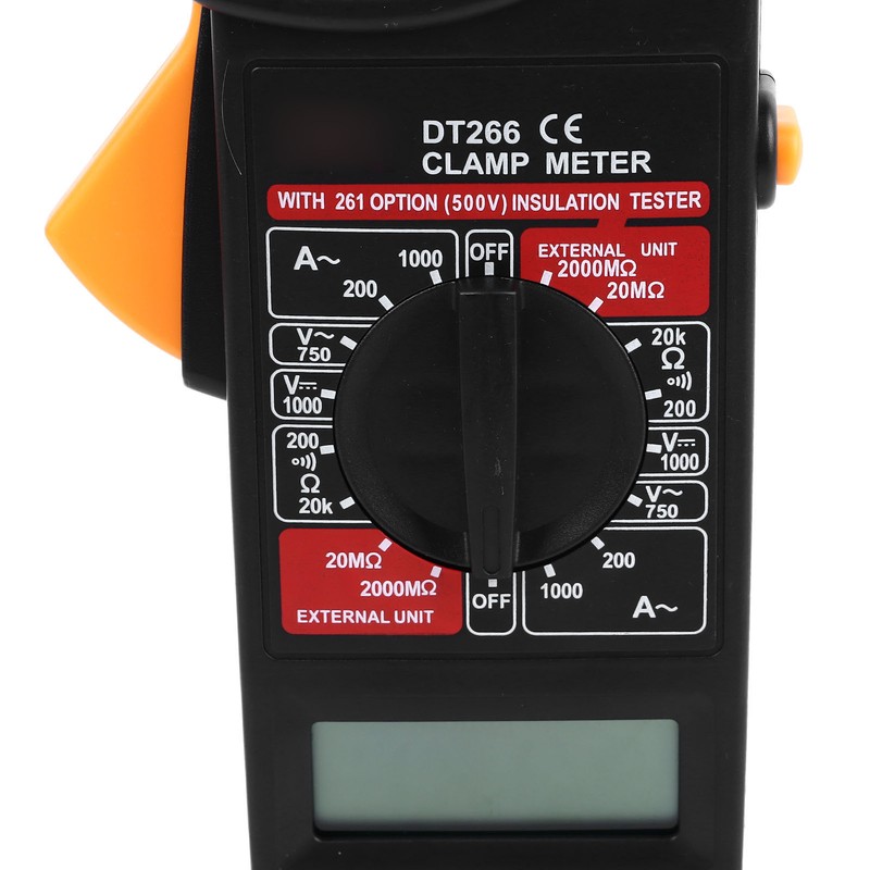 Digital Clamp Meter Multimeter Voltmeter Tester High Accuracy Amp Volt