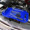 Aocoom 3pcs Large Non-Slip Flexible Silicone Tool Tray, Mechanic Tool
