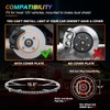 Nilight 4PCS 15.5inch LED Wheel Ring Lights RGB with APP