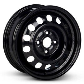 For 1993-2002 Toyota Corolla 14 Inch Painted Black Rim - OE Direct Replacement - Road Ready Car Wheel